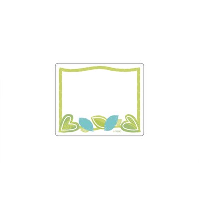 Trend Enterprises Adhesive Vine Time Terrific School Name Tags, 2.5 x 3, 36/Pack, 3 Packs/Bundle (