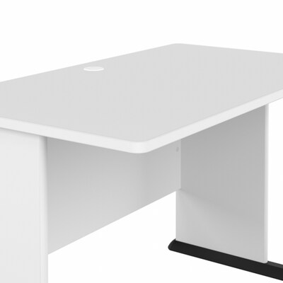 Bush Business Furniture Studio A 48"W Gaming Desk, White (SDD248WH-Z)