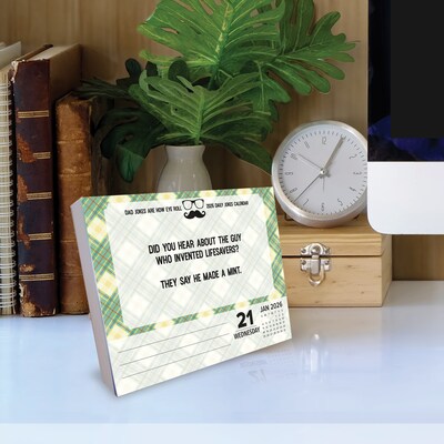 2026 Willow Creek Dad Jokes 6.2" x 5.4" Day-to-Day Calendar (54109)