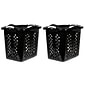Hefty 13-Gallon Touch Top Trash Can in Black 2 Pack (2166HFTCOM075)