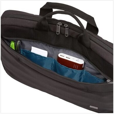 Case Logic ADVA-116 Advantage Attache Notebook Carrying Case, 15.6", Black (3203988)