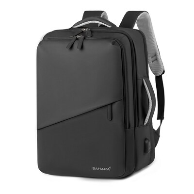 SaharaCase Multi-Compartment 16 Nylon Laptop Bag, Black (LT00099)