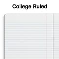 Staples® Composition Notebook, 7.5 x 9.75, College Ruled, 80 Sheets, Purple (ST55078)