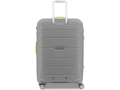 Samsonite Freeform 31.1 Hardside Suitcase, 4-Wheeled Spinner, TSA Checkpoint Friendly, White/Gray (