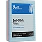 Quill Brand® Self-Stick Notes, 4 x 6, Coastal Pastel Colors, Lined, 100 Sheets/Pad, 5 Pads/Pack (7