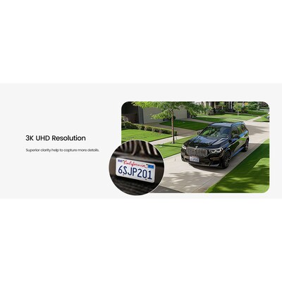 aosu Outdoor Smart Security Camera, White (C5E2CA11)