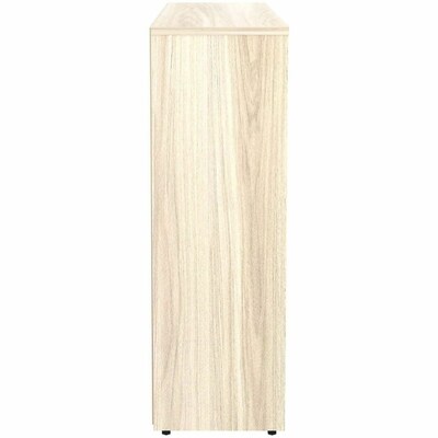 Lorell 36" 3-Shelf Bookcase with Adjustable-Shelves, Modern Elm Laminate (LLR66340)