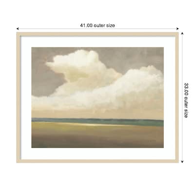 Amanti Art Prairie Summer by James Wiens Wood Framed Wall Art Print, 41" x 33" (A42675548068)