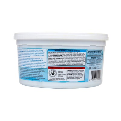 Crayola Air Dry Clay, Blue, 4/Bundle (BIN575142-4)
