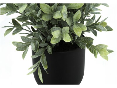 Monarch Specialties Inc. Eucalyptus and Grass in Pots, 2/Pack (I 9580)