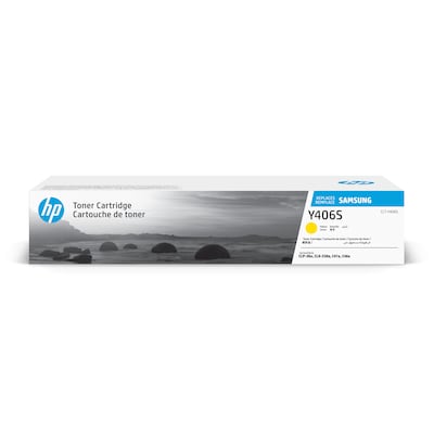 HP Y406S Yellow Toner Cartridge for Samsung CLT-Y406S (SU462), Samsung-branded printer supplies are