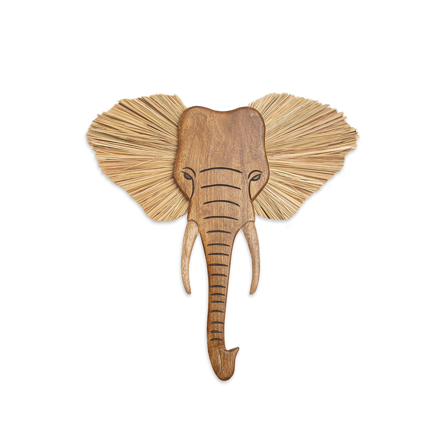 Crane Baby Kendi Elephant Wall Décor, 23.5 x 3 (BC-120WD-3)
