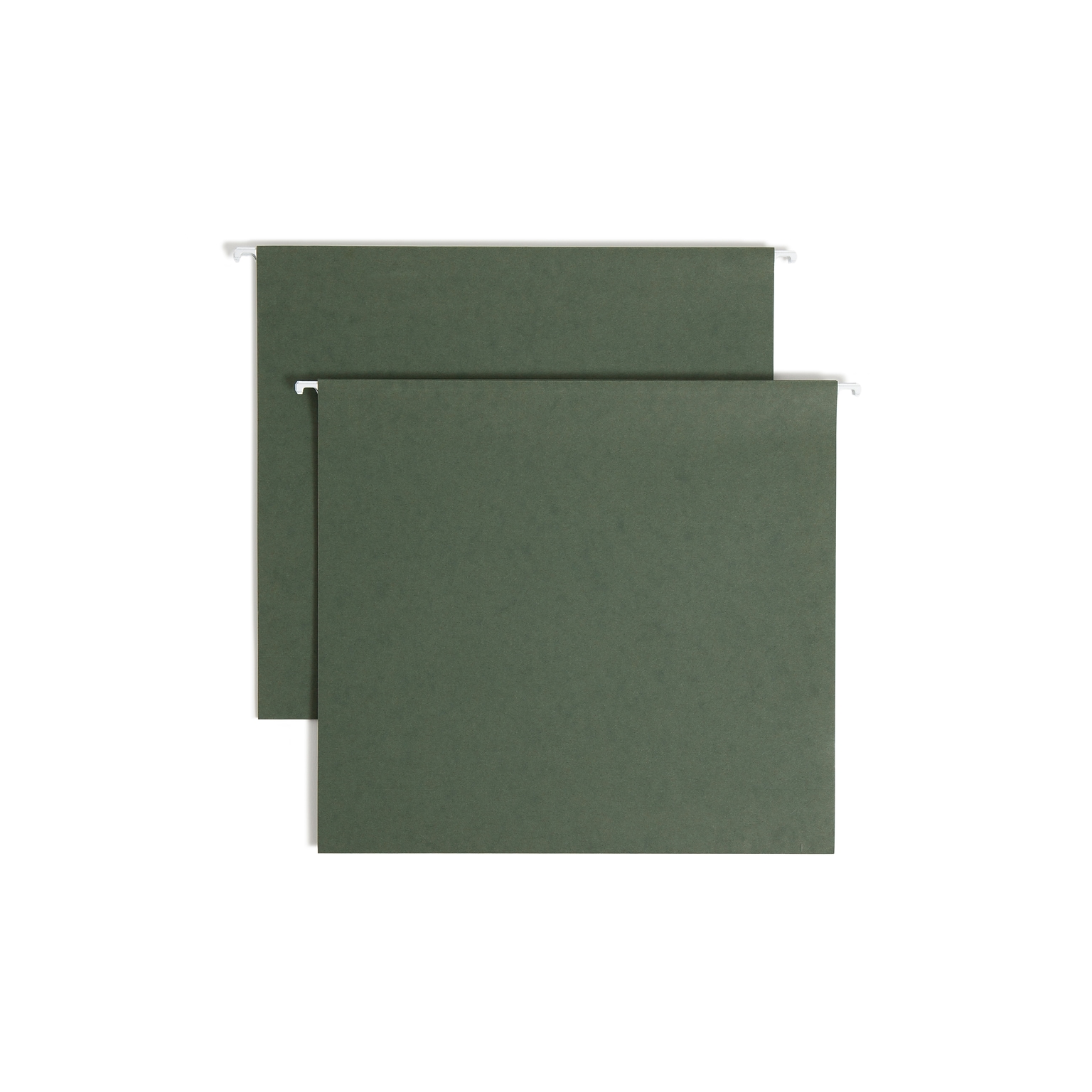 Smead Box Bottom Hanging File Folders, 3 Expansion, Letter Size, Standard Green, 25/Box (64279)