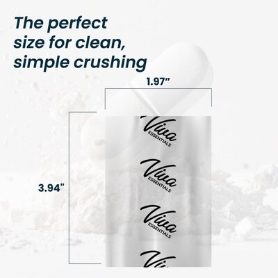 Viva Comfort ME950-01 Pill Pouch, Clear, 1000/Pack (ADIME950-02-MK)