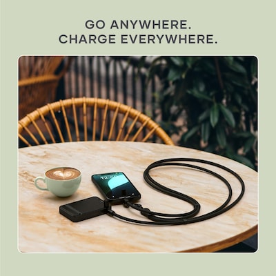 OntheGo Crossbody Lanyard Cable (Black)