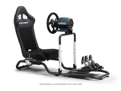 Next Level Racing Victory NLR-S042 Racing Simulator Cockpit for PC and Console, Wired, Black