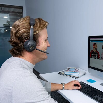 Go Work Wireless & Wired On-Ear Headset