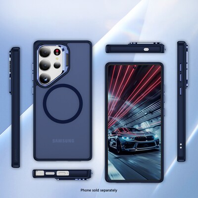 SaharaCase Venture Phone Case for Galaxy S25 Ultra, Shock Absorbing, Midnight Blue (CP00759)