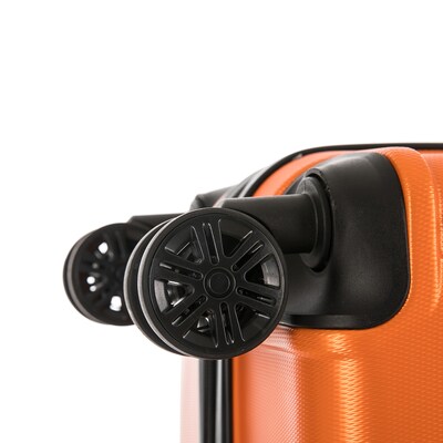 InUSA Trend 28" Hardside Suitcase, 4-Wheeled Spinner, TSA Checkpoint Friendly, Orange (IUTRE00L-ORA)