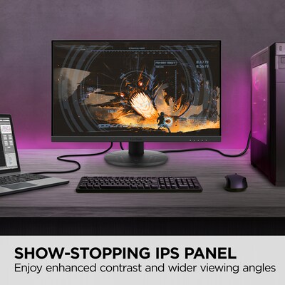 ViewSonic 24" 120Hz LED Gaming Monitor, Black (VX2416A)