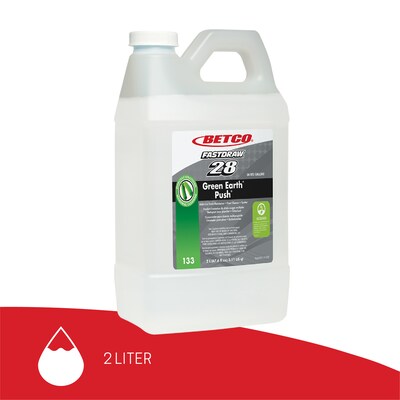 Betco Probiotic Solutions Push Drain Maintainer/Odor Eliminator, Mint Scent, 67.6 Oz., 4/Carton (133