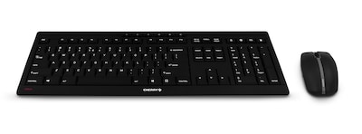 Cherry Stream Desktop Wireless Keyboard and Mouse Combo, Black (JD-8500EU-2)