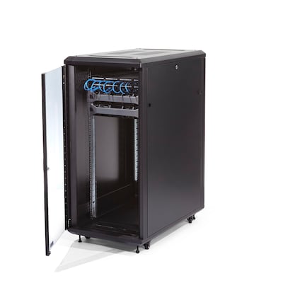 StarTech 32U Rack Mount Server Cabinet Enclosure (RK3236BKF)