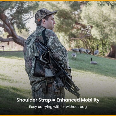 Arrowhead Outdoor Low-Profile Turkey Hunting Outdoor Chair, Camouflage (TSRTKKS0348U)