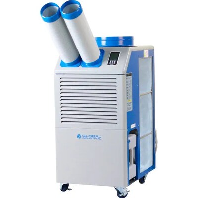 Global Industrial Portable Air Conditioner w/ Cold Air Nozzles, 1.5 Ton, 115V, 16800 BTU (292661)