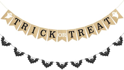 Trick or Treat Banner Garland