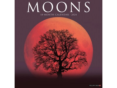 2024 Willow Creek Moons 12" x 12" Monthly Wall Calendar (34514X)