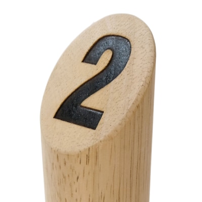 YardGames Scatter Wooden Number Block Tossing Lawn Game, Multicolored (SCATTER-01)