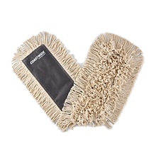 Coastwide Professional™ Economy Dust Mop Head, Cotton, 36 x 5, White (CW56758)