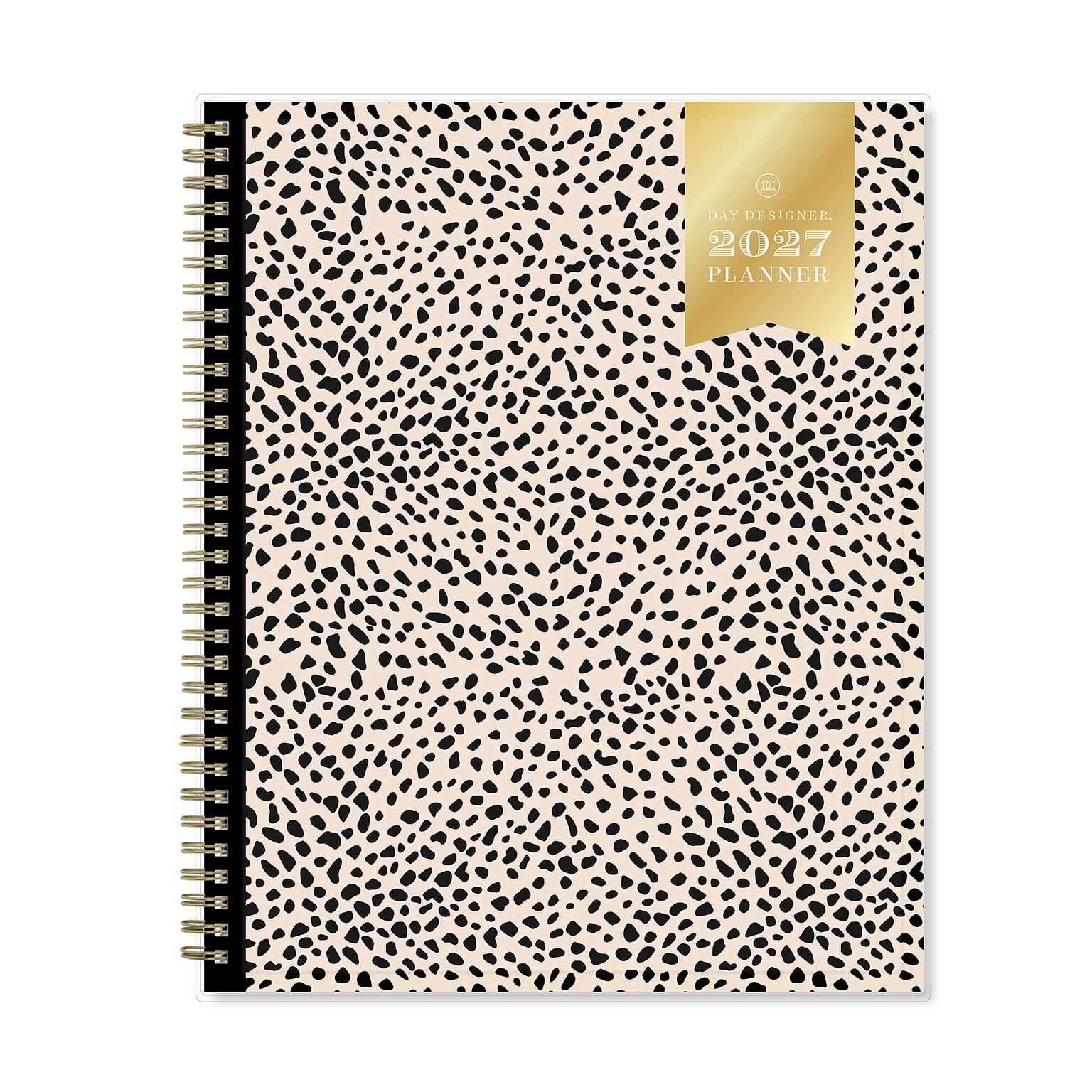 2027 Blue Sky Day Designer 8.5 x 11 Weekly & Monthly Planner, White/Black (161668)