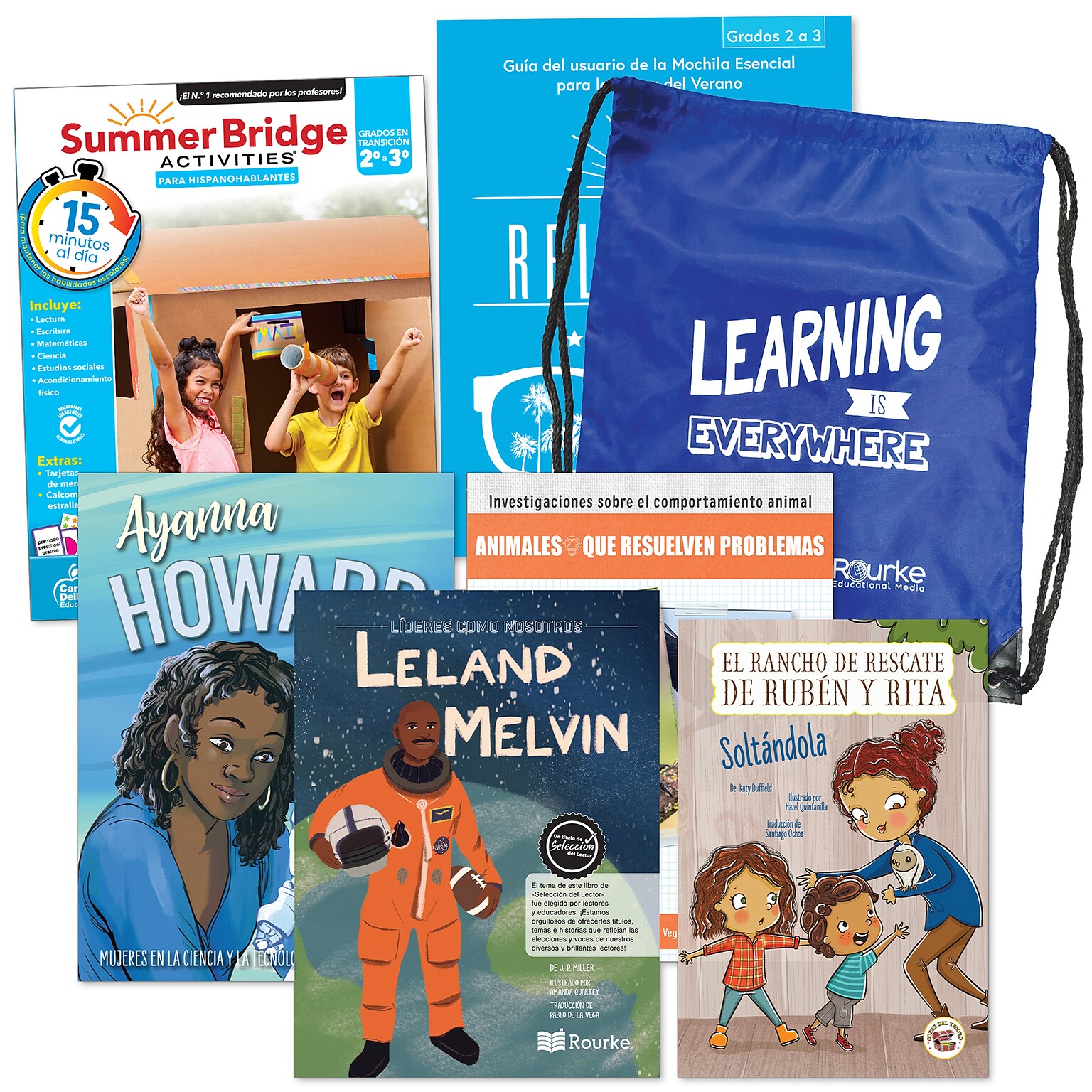 Summer Bridge Activities Summer Bridge Spanish Backpack, Grade 2-3 Workbook, 7/Set (CD-145438)