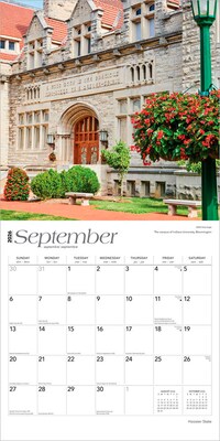 2026 BrownTrout Hoosier State Indiana Places 12" x 12" Monthly Wall Calendar (9798330703661)