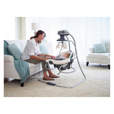 Graco DuetSoothe Infant Swing, Gray (GC1852655)