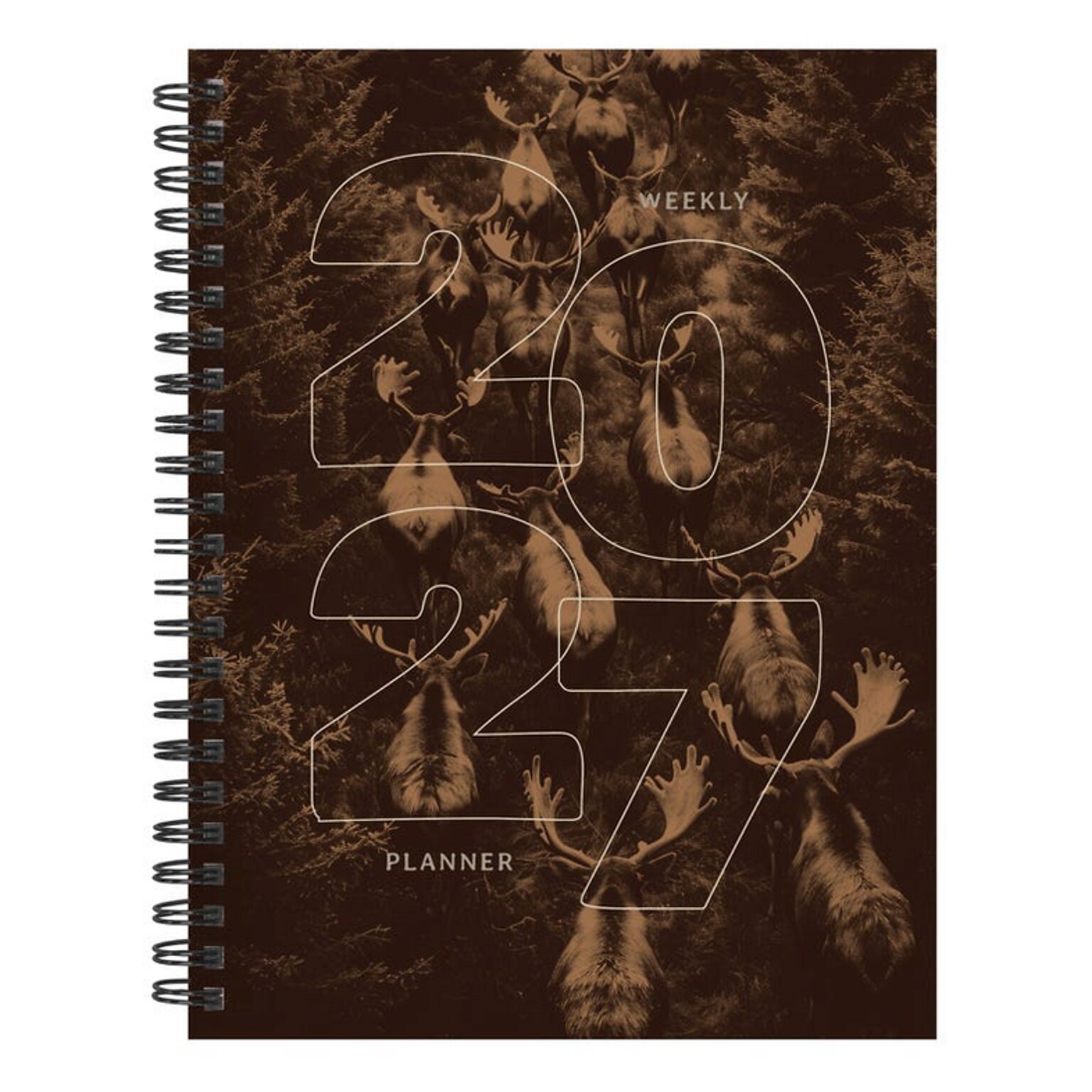 2027 TF Publishing Stampede 6.5 x 8  Weekly & Monthly Standard Planner, Paperboard Cover, Multicolored (27-9204)