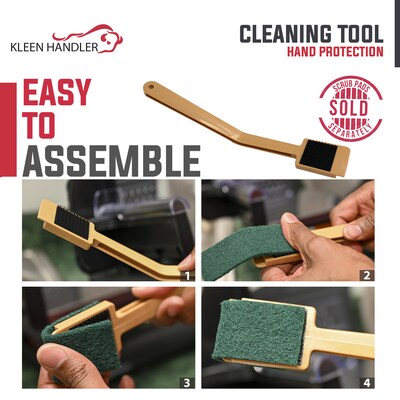 BISON LIFE EZ Scrub-Slicer Scouring Stick, Brown (BPKH-HDS-SCT-1)