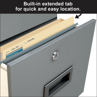 ComplyRight Employee Management File Jacket, 1 1/4" Expansion, Letter Size, Manila, 25/Pack (A3101)