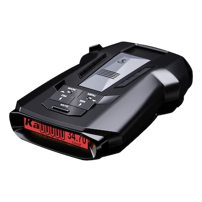 Cobra RAD 700i Premium Detection Radar/Laser Detector with Bluetooth, Black (0180012-1)