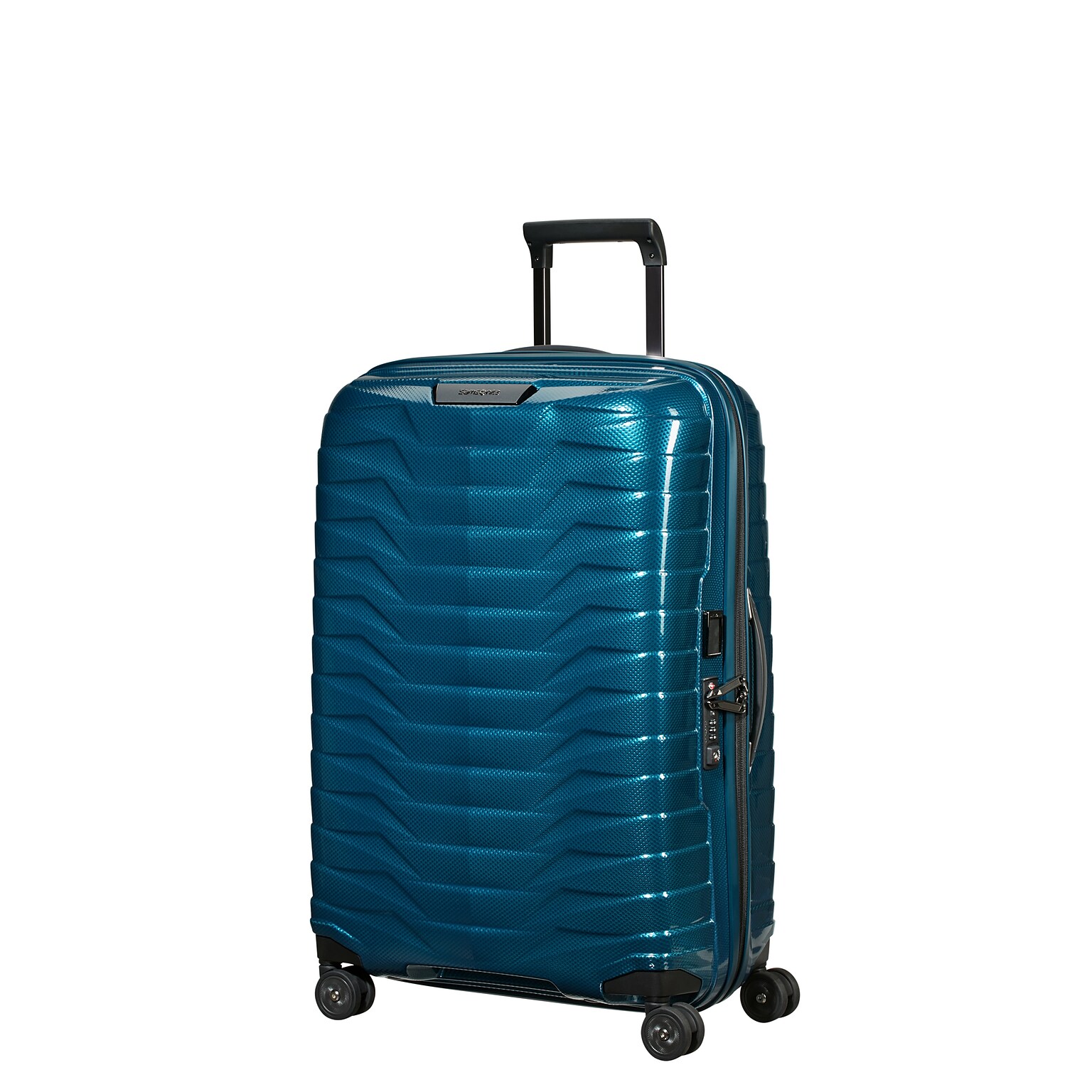 Samsonite Proxis 27 Hardside Suitcase, 8-Wheeled Spinner, Pretol Blue (141846-1686)