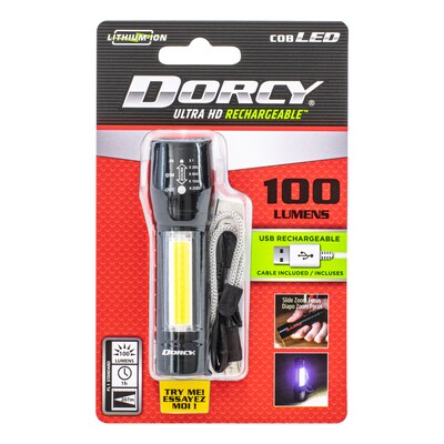 Dorcy Ultra HD  5" LED Flashlight, Black (DCY414380)