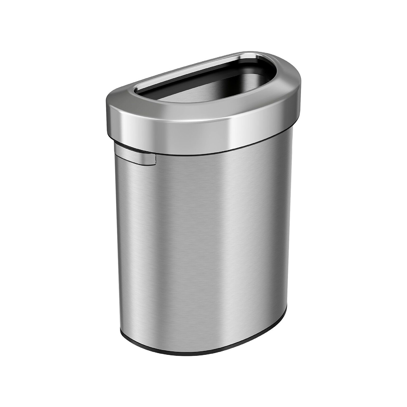 HLS Commercial Titan Stainless Steel Trash Can, 23-Gallon, Silver (HLS23DOT)