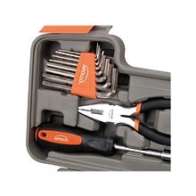 Apollo Tools General Tool Kit, 39-Piece, Gray/Orange (DT9706-OR)