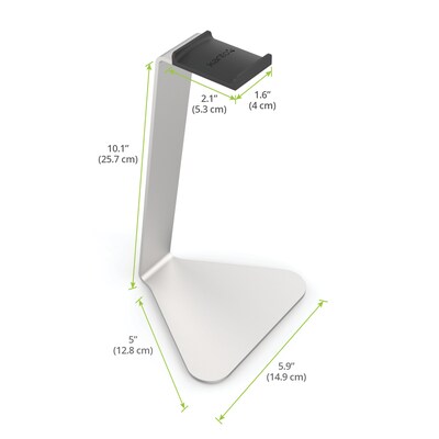 Kanto Universal Headphone Stand, Silver (H1S)