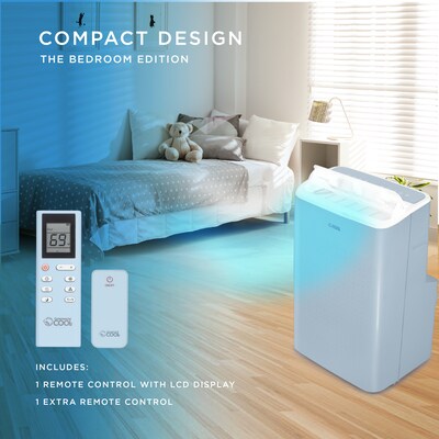 Commercial Cool 115-Volt 9,000 BTU (6,350 BTU DOE) Portable Air Conditioner, with Remote, WiFi Enabled, Blue (CCP6JB)