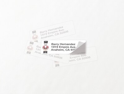 Avery Repositionable Inkjet Address Labels, 1" x 2-5/8", White, 30 Labels/Sheet, 25 Sheets/Pack, 750 Labels/Pack (58160)