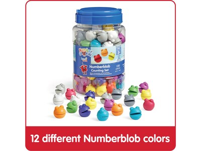 hand2mind Numberblob Counting Set, Assorted Colors (94490)