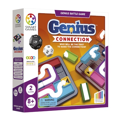 Smart Games Genius Connection Genius Battle Game, Multicolored (SG-HP006US)